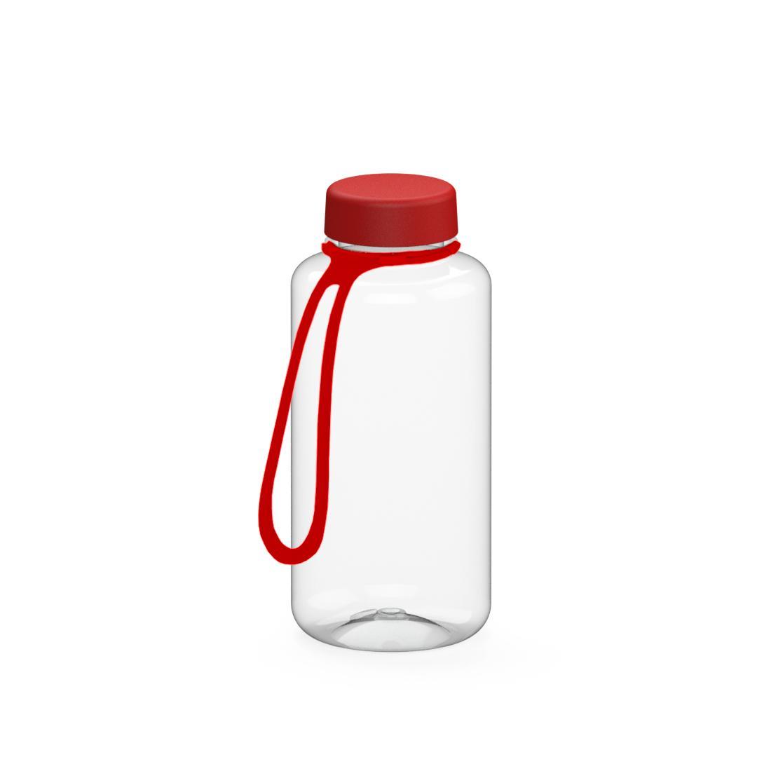 Trinkflasche ´Refresh´ klar-transparent inkl. Strap 0