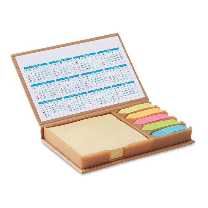 Notizzettelhalter mit Kalender