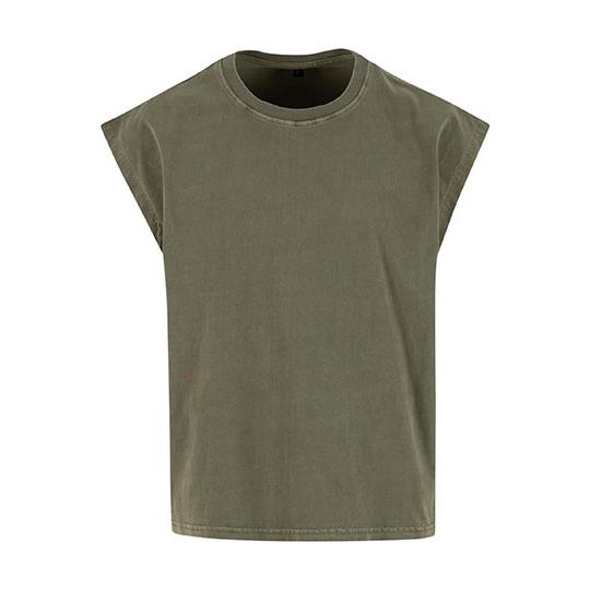 Vintage Cropped Heavy Sleeveless Tee