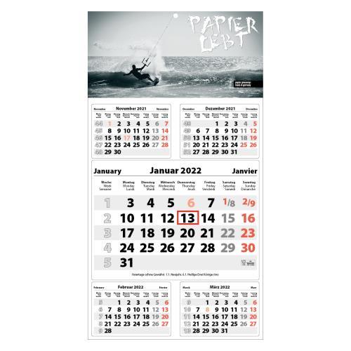 5-Monats DIN A3 Kalender ´Five´