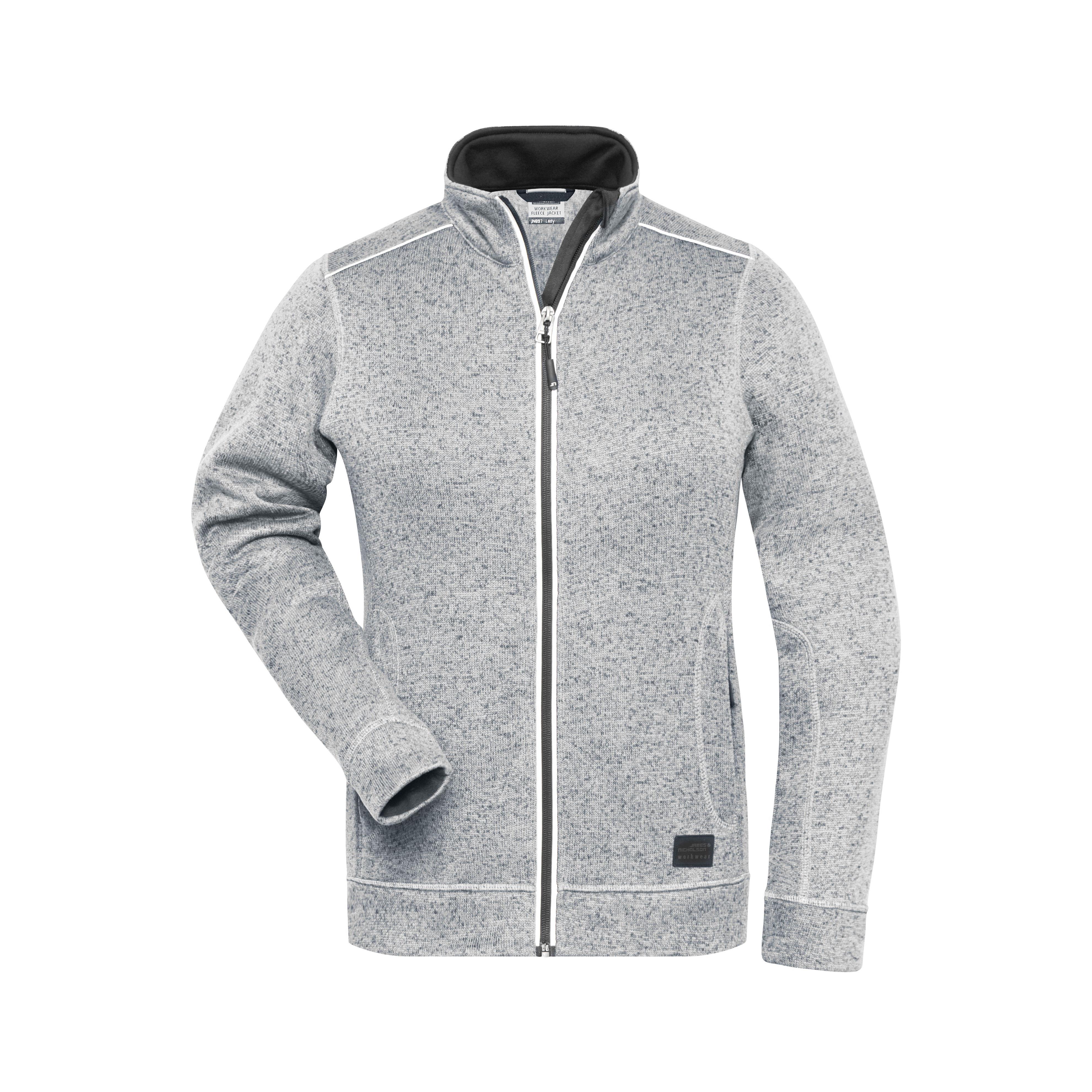 Ladies´ Knitted Workwear Fleece Jacket - SOLID -