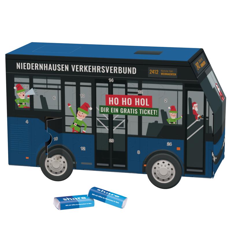 Adventskalender Bus