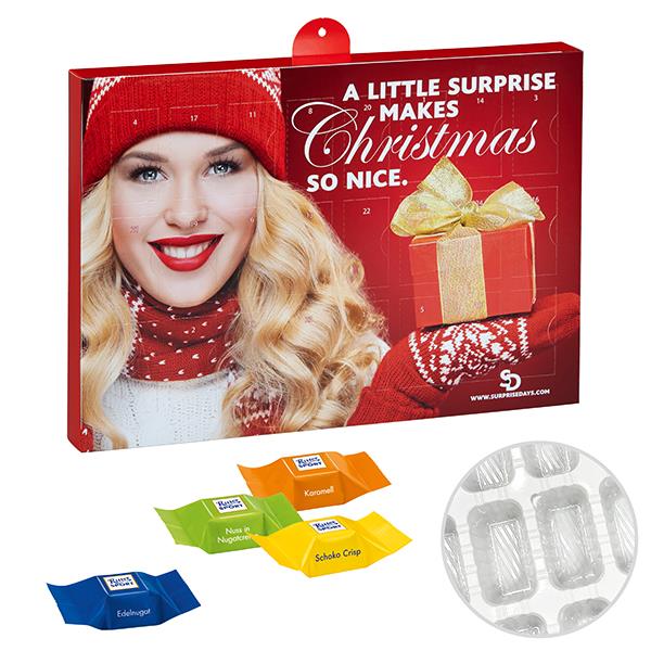 Premium Marken-Adventskalender mit Ritter Sport