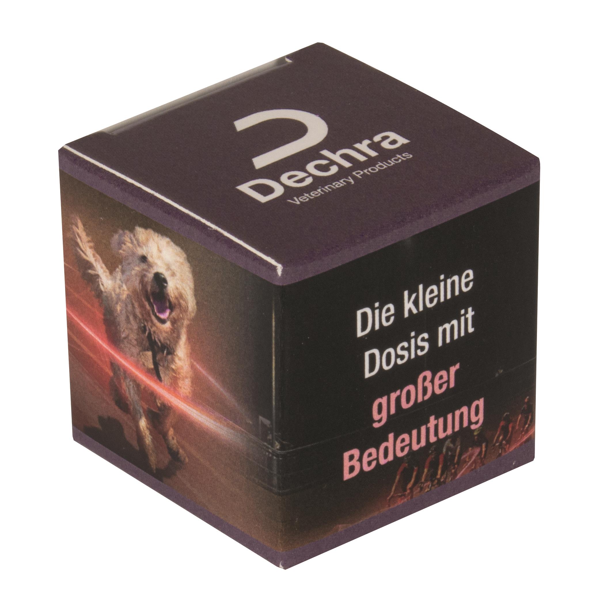 Schoko-Linsen in gr�n im S��en W�rfel