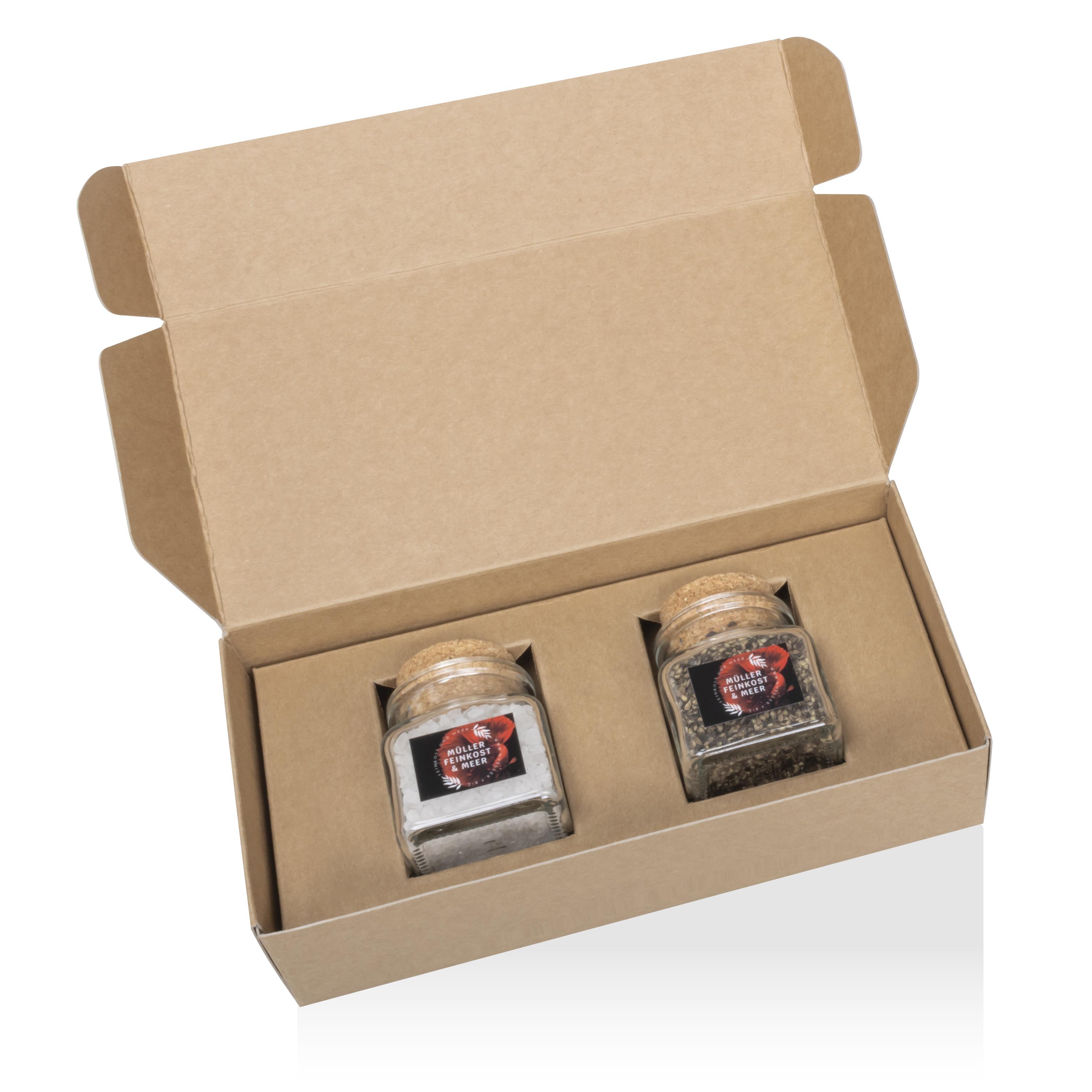 �In the box� Sets mit Korkengl�sern