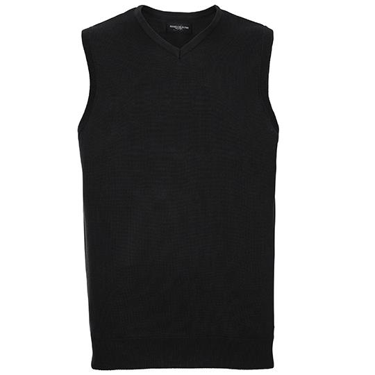 Men�s V-Neck Sleeveless Knitted Pullover