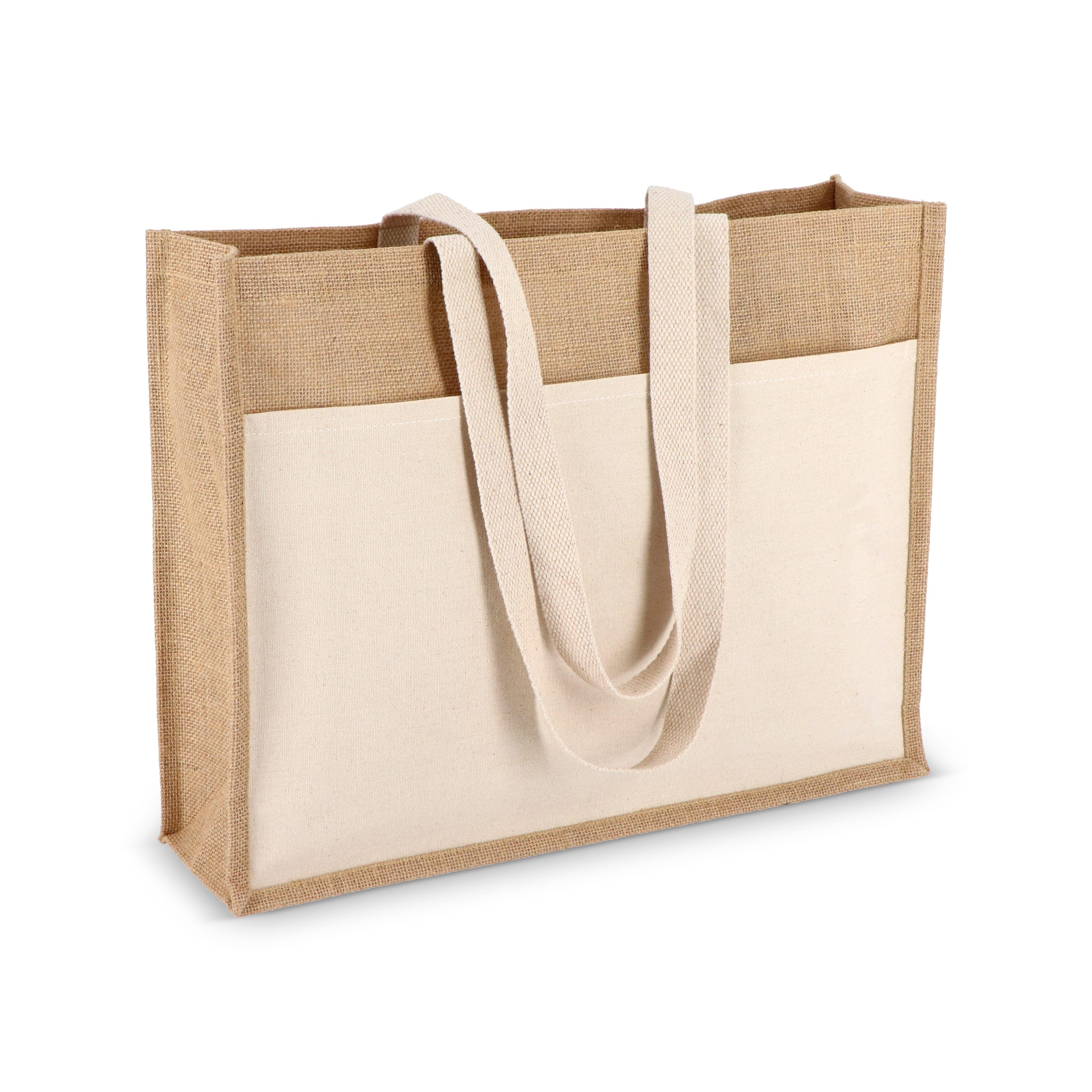 Jute Tragetasche OEKO-TEX� 45 x 12 x 35cm 320g/m�