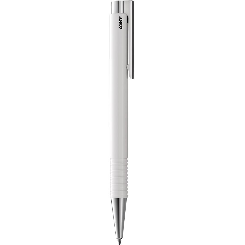 Kugelschreiber LAMY logo M+ white B-blau