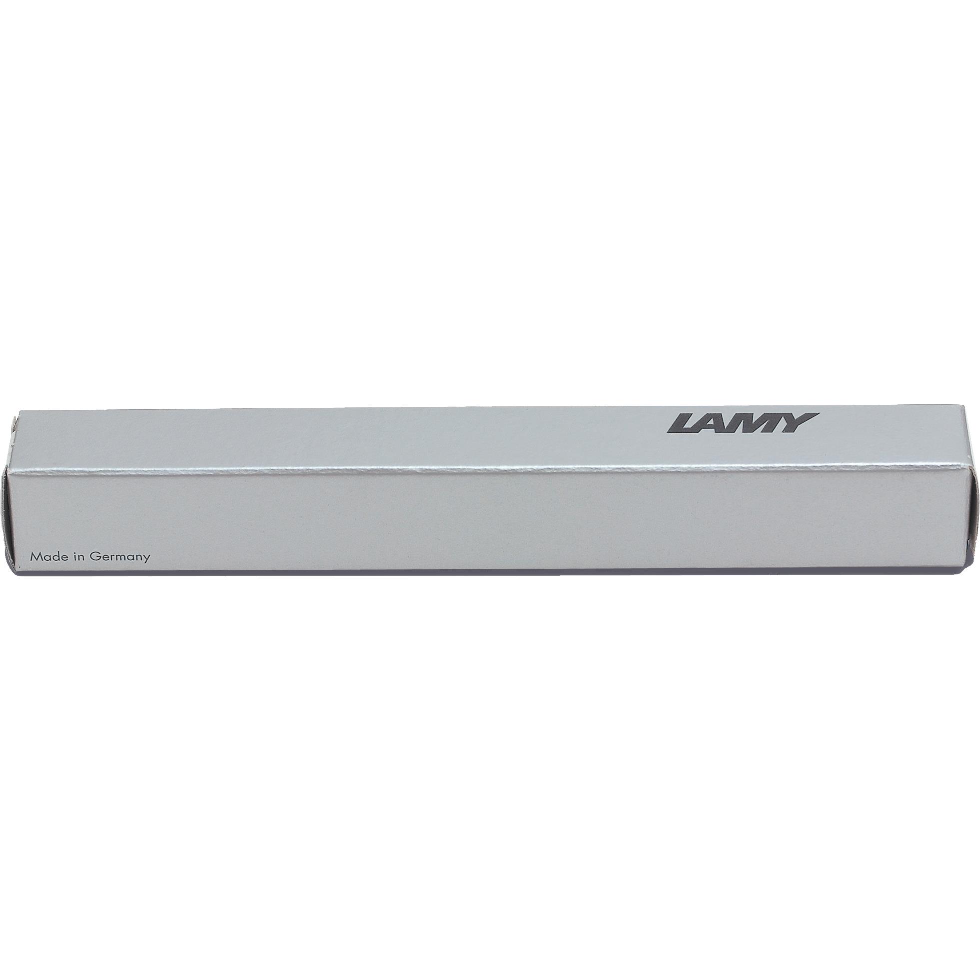 Kugelschreiber LAMY noto black-silver M-blau