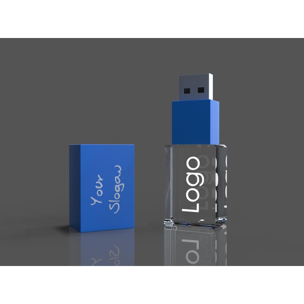 USB CRYSTAL 3D colour (32GB) 3.0