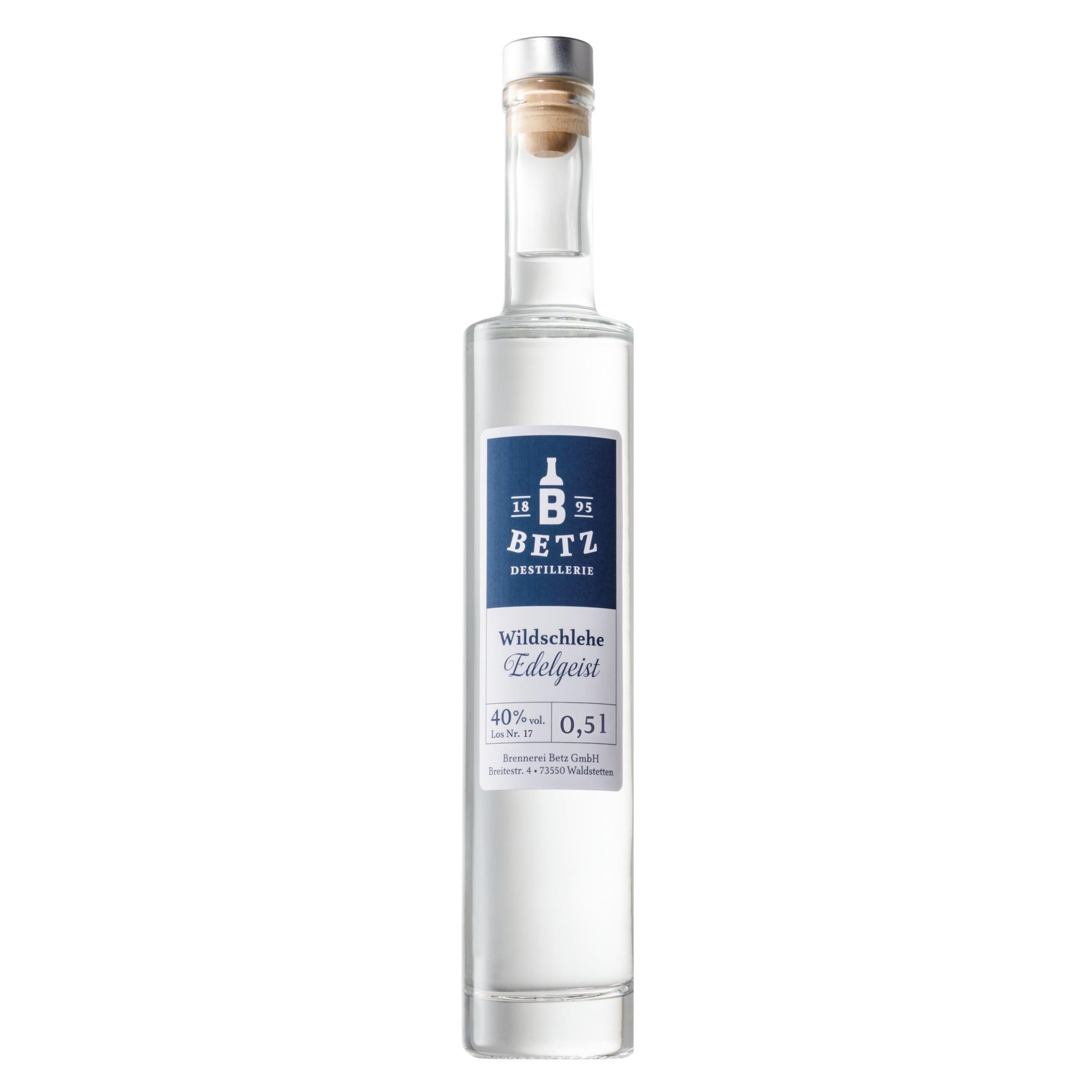 Wildschlehengeist 0,5 l in Flasche Atlantis, 40 % vol.
