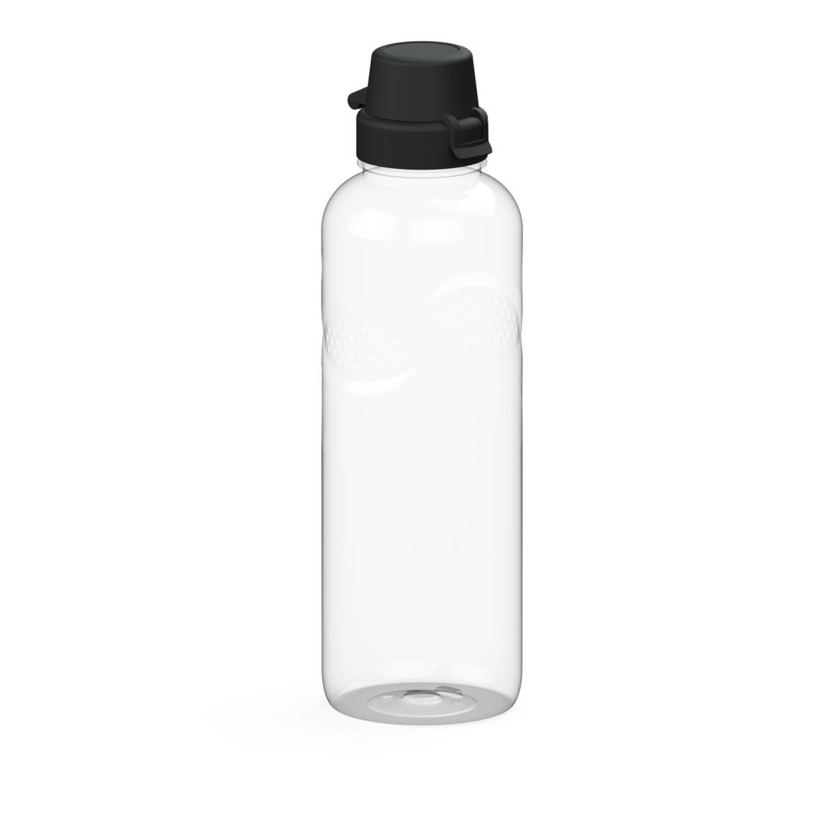 Trinkflasche Carve ´School´ klar-transparent 1,0 l