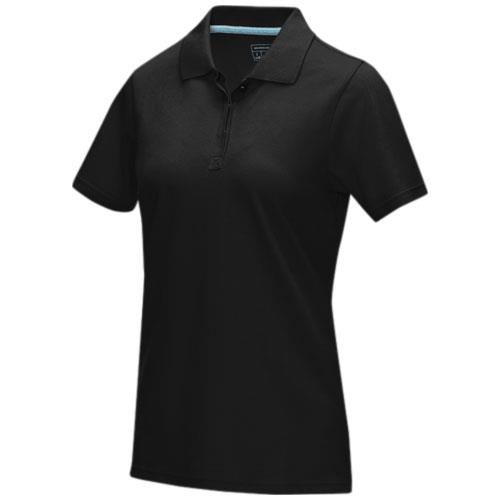 Graphite Poloshirt aus Bio-Baumwolle f�r Damen