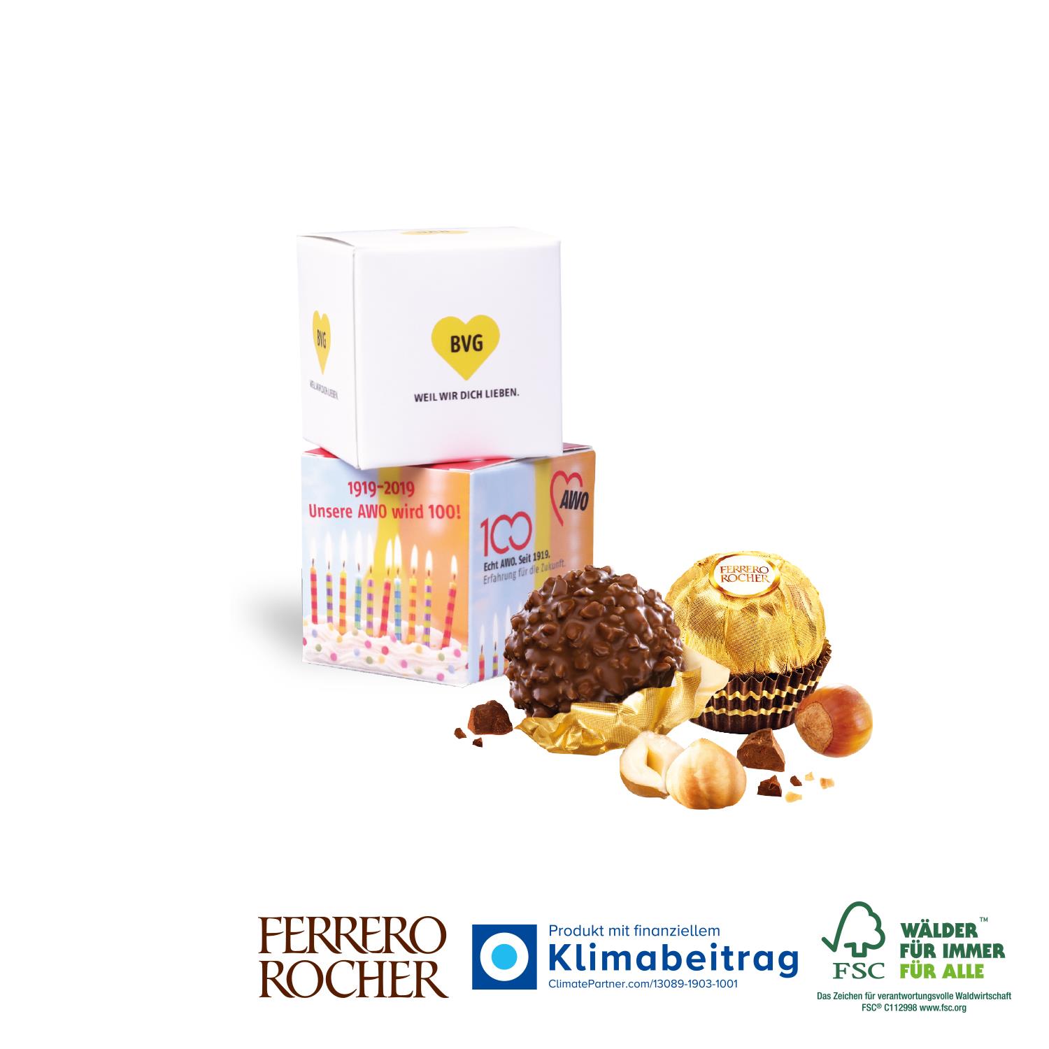 FERRERO, 1er Ferrero 4-farbig