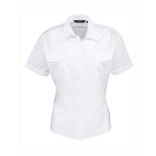Women´s Pilot Shirt Short Sleeve