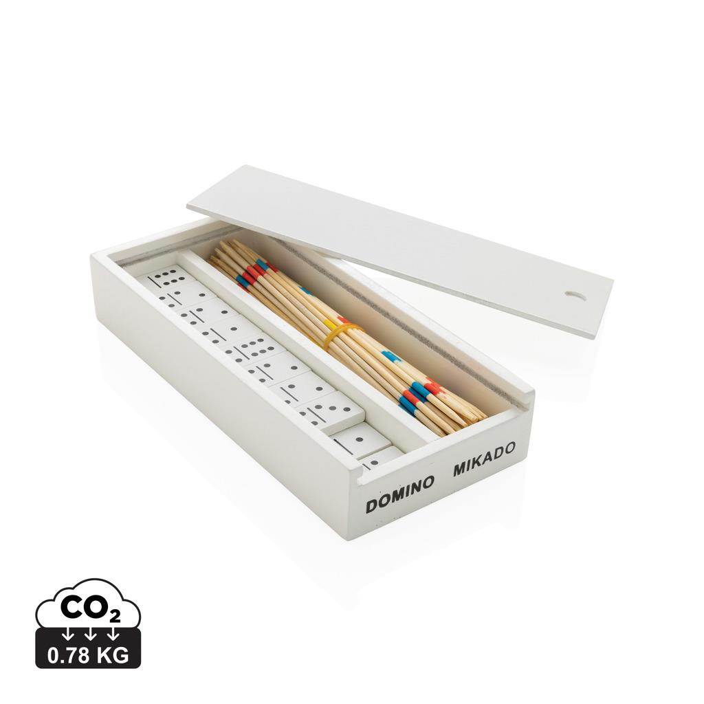 Deluxe Mikado/Domino Set in FSC® Holzbox