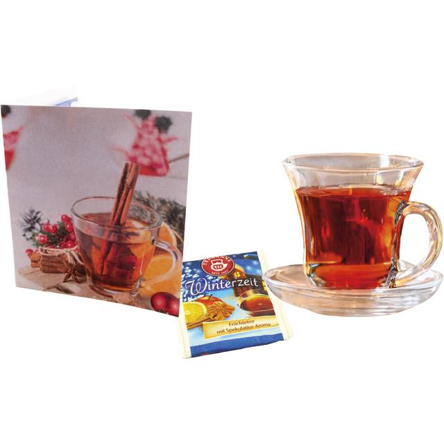 Klappk�rtchen Weihnachtstee