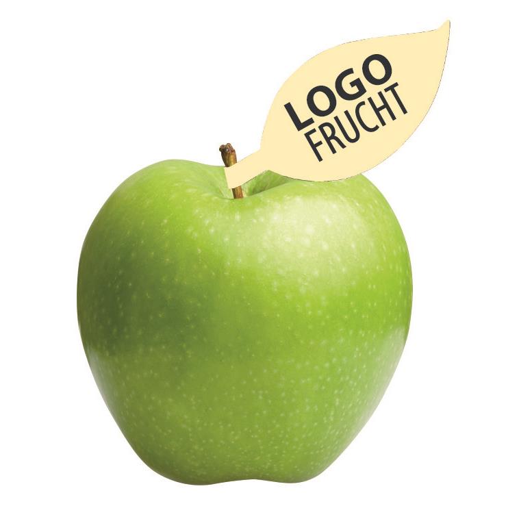 LogoFrucht Apfelblatt wei�