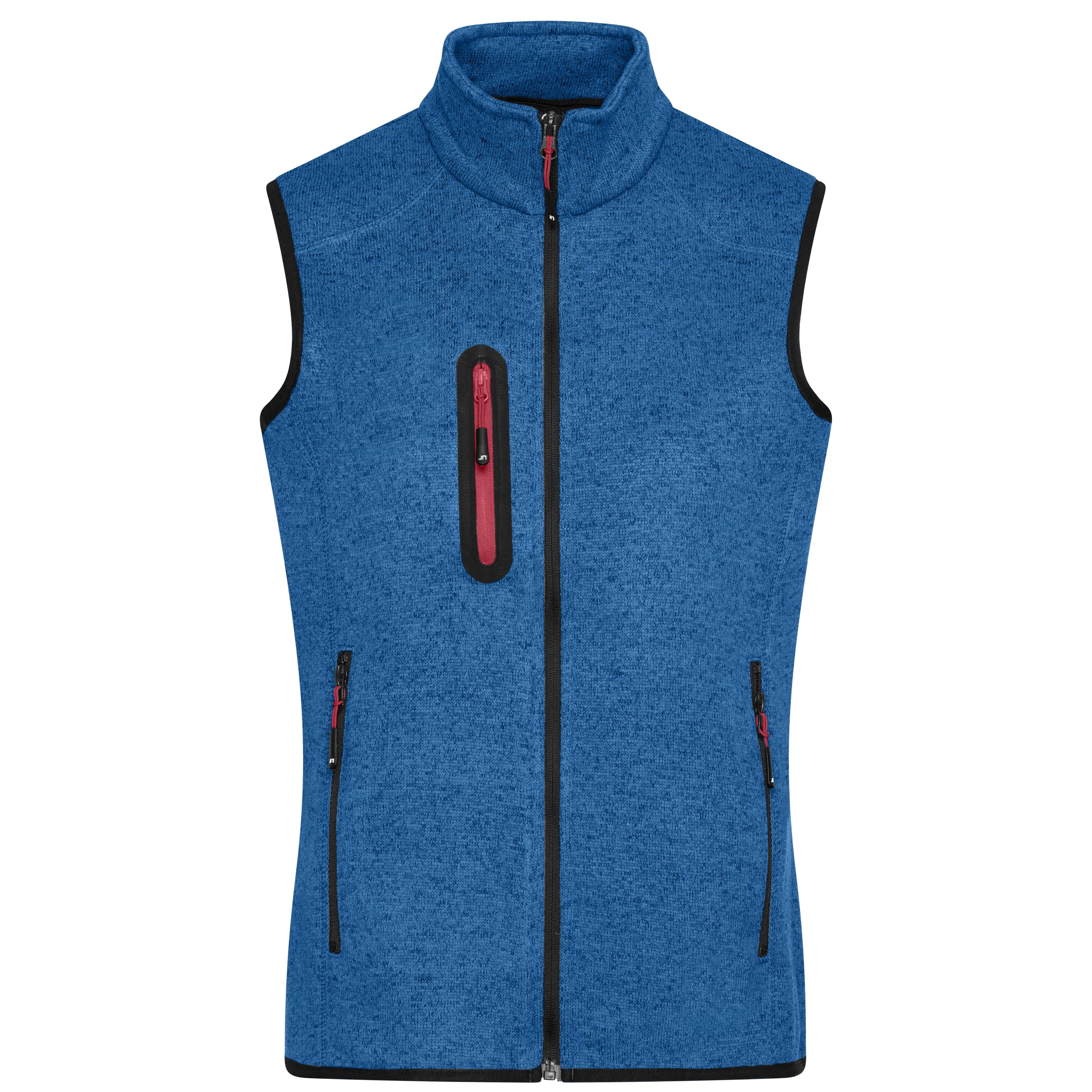 Ladies� Knitted Fleece Vest