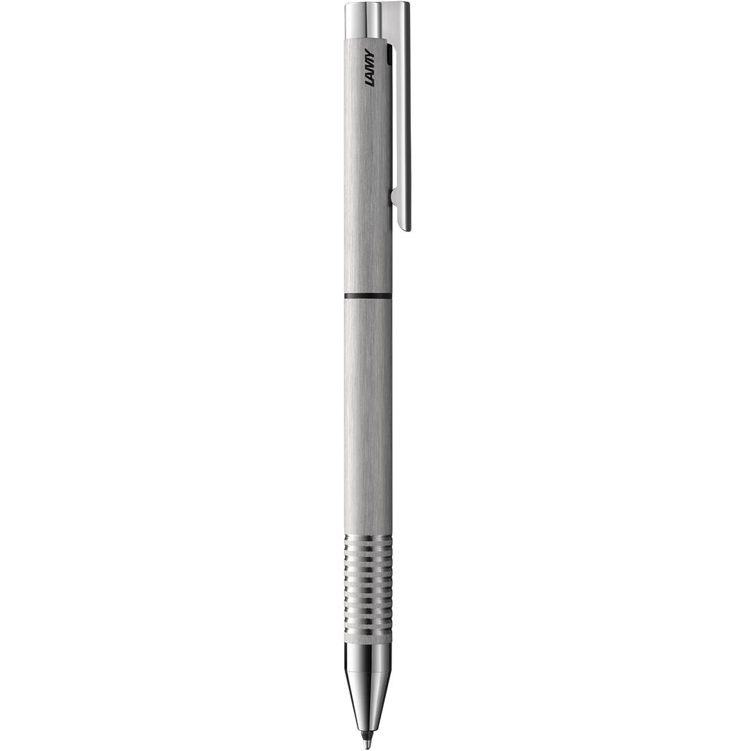 Mehrsystemschreiber LAMY logo twin pen brushed