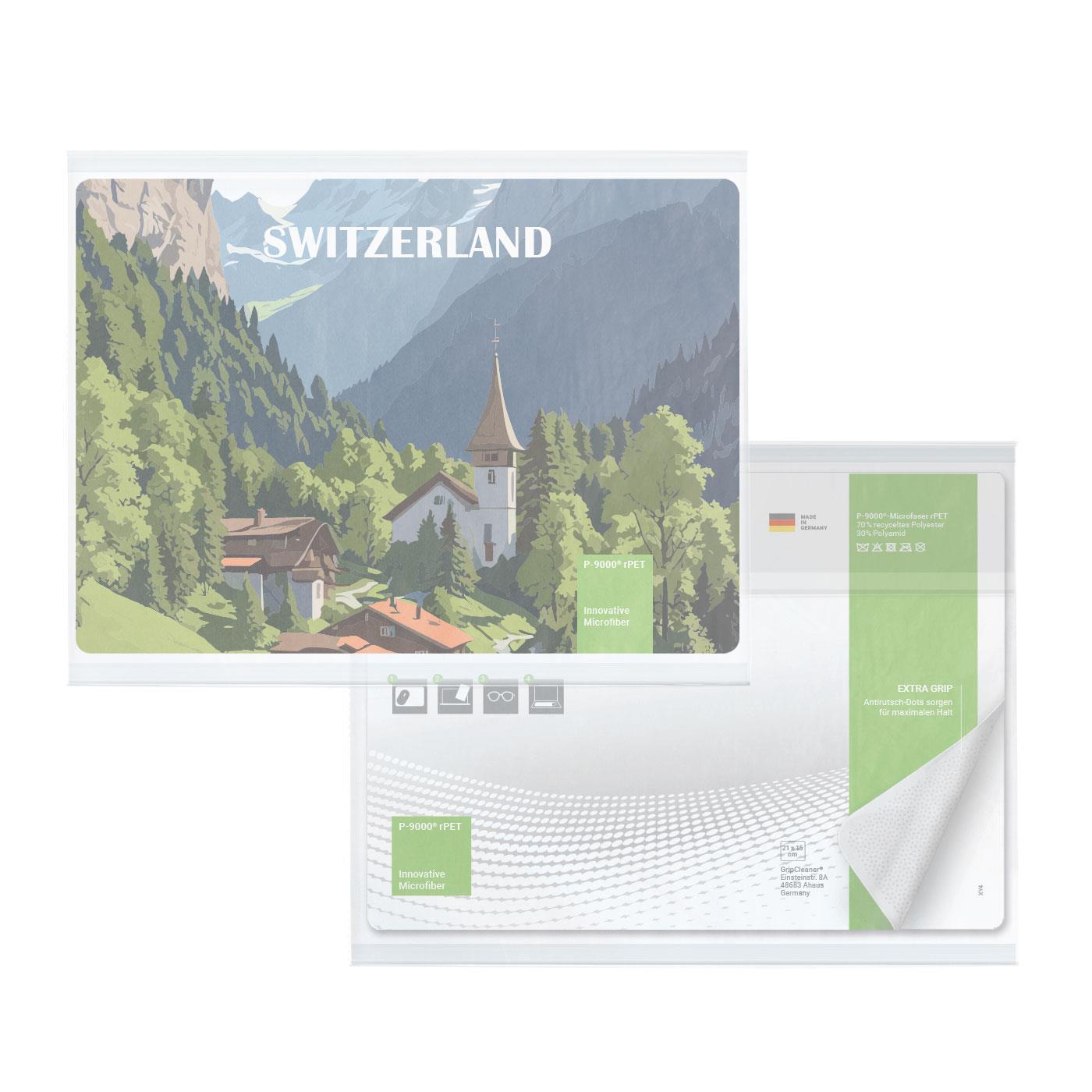 rPET GripCleaner� 4in1 Mousepad 21x15 cm